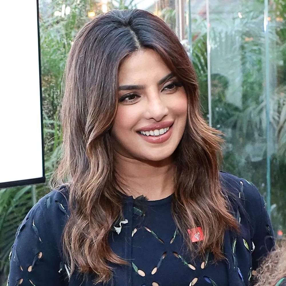 Priyanka Chopra in Ash Brown Hair